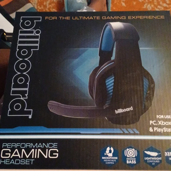 Billboard Headphones Billboard Gaming Headset Poshmark